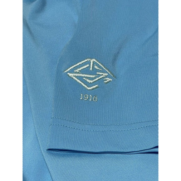 Peter Millar Shirt Mens Large Blue‎ Striped Polo Summer Comfort Golf - Picture 6 of 7